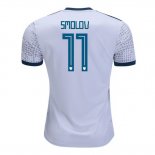Camiseta De Futbol Rusia Jagudor Smolov Segunda 2018