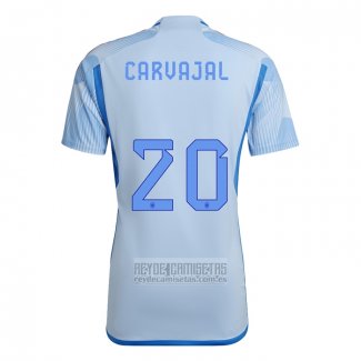 Camiseta De Futbol Espana Jugador Carvajal Segunda 2022