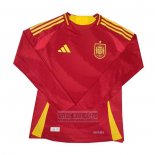 Camiseta De Futbol Espana Primera Manga Larga 2024