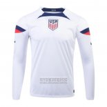 Camiseta De Futbol Estados Unidos Primera Manga Larga 2022