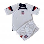 Camiseta De Futbol Estados Unidos Primera Nino 2022