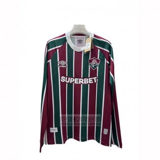 Camiseta De Futbol Fluminense Primera Manga Larga 2025