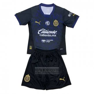 Camiseta De Futbol Guadalajara Tercera Nino 2024-2025