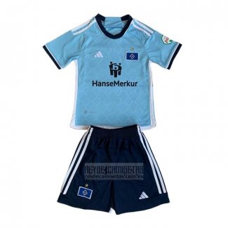 Camiseta De Futbol Hamburger Segunda Nino 2023-2024