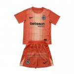 Camiseta De Futbol Inter Milan Portero Nino 2025-2026 Naranja