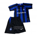 Camiseta De Futbol Inter Milan Primera Nino 2022-2023
