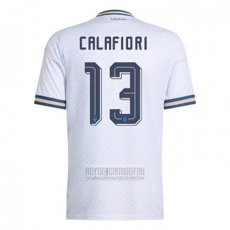 Camiseta De Futbol Italia Jugador Riccardo Calafiori Segunda 2026