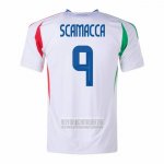 Camiseta De Futbol Italia Jugador Scamacca Segunda 2024-2025