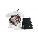 Camiseta De Futbol Japon Anime Nino 2025 Blanco