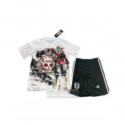 Camiseta De Futbol Japon Anime Nino 2025 Blanco