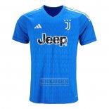 Camiseta De Futbol Juventus Portero 2023-2024 Azul