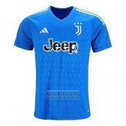 Camiseta De Futbol Juventus Portero 2023-2024 Azul