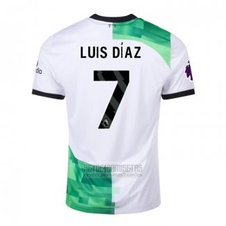 Camiseta De Futbol Liverpool Jugador Luis Diaz Segunda 2023-2024
