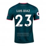 Camiseta De Futbol Liverpool Jugador Luis Diaz Tercera 2022-2023