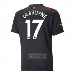 Camiseta De Futbol Manchester City Jugador De Bruyne Segunda 2022-2023