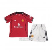 Camiseta De Futbol Manchester United Primera Nino 2025-2026