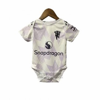 Camiseta De Futbol Manchester United Segunda Bebe 2025-2026