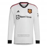 Camiseta De Futbol Manchester United Segunda Manga Larga 2022-2023