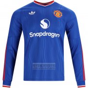 Camiseta De Futbol Manchester United Segunda Manga Larga 2026-2027