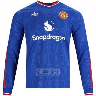 Camiseta De Futbol Manchester United Segunda Manga Larga 2026-2027