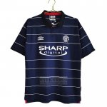 Camiseta De Futbol Manchester United Segunda Retro 99-00