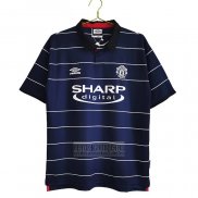 Camiseta De Futbol Manchester United Segunda Retro 99-00