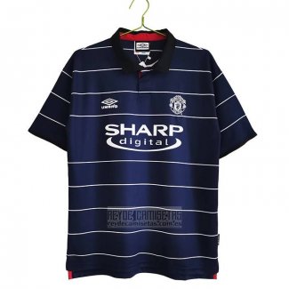 Camiseta De Futbol Manchester United Segunda Retro 99-00