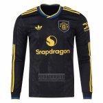 Camiseta De Futbol Manchester United Tercera Manga Larga 2025-2026