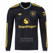 Camiseta De Futbol Manchester United Tercera Manga Larga 2025-2026
