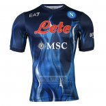 Camiseta De Futbol Napoli EA7 Tercera 2021-2022