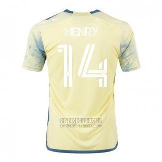 Camiseta De Futbol New York Red Bulls Jugador Henry Primera 2023-2024