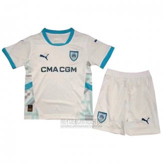Camiseta De Futbol Olympique Marsella Primera Nino 2024-2025