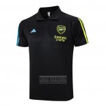 Camiseta De Futbol Polo del Arsenal 2023-2024 Negro