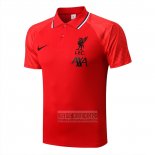 Camiseta De Futbol Polo del Liverpool 2022-2023 Rojo