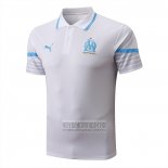 Camiseta De Futbol Polo del Olympique Marsella 2022-2023 Blanco