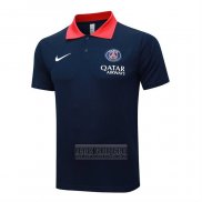 Camiseta De Futbol Polo del Paris Saint-Germain 2025-2026 Azul