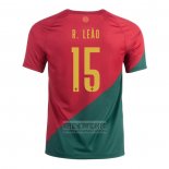 Camiseta De Futbol Portugal Jugador R.Leao Primera 2022