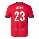 Camiseta De Futbol Portugal Jugador Vitinha Primera 2024