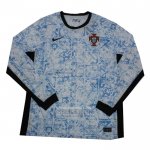 Camiseta De Futbol Portugal Segunda Manga Larga 2024