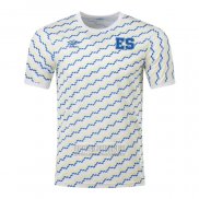Camiseta De Futbol Pre Partido del El Salvador 2023 Blanco