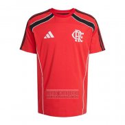 Camiseta De Futbol Pre Partido del Flamengo 2025 Rojo