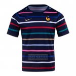 Camiseta De Futbol Pre Partido del Francia 2024 Azul