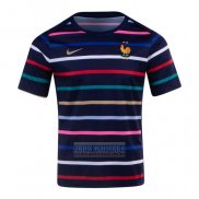 Camiseta De Futbol Pre Partido del Francia 2024 Azul