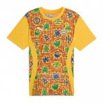 Camiseta De Futbol Pre Partido del Ghana 2024 Amarillo