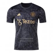 Camiseta De Futbol Pre Partido del Manchester United Stone Roses 2024