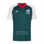 Camiseta De Futbol Pre Partido del Mexico 2026 Verde Blanco