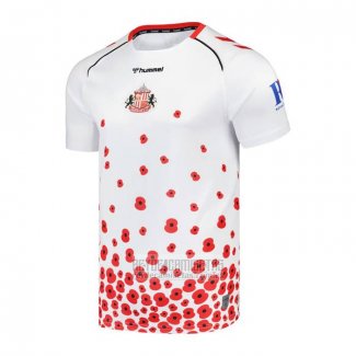 Camiseta De Futbol Pre Partido del Sunderland 2024 Blanco