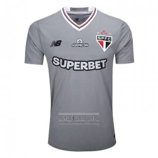 Camiseta De Futbol Sao Paulo Special Mujer 2025 Gris