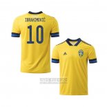 Camiseta De Futbol Suecia Jugador Ibrahimovic Primera 2020