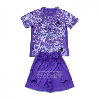Camiseta De Futbol Swansea City Tercera Nino 2024-2025